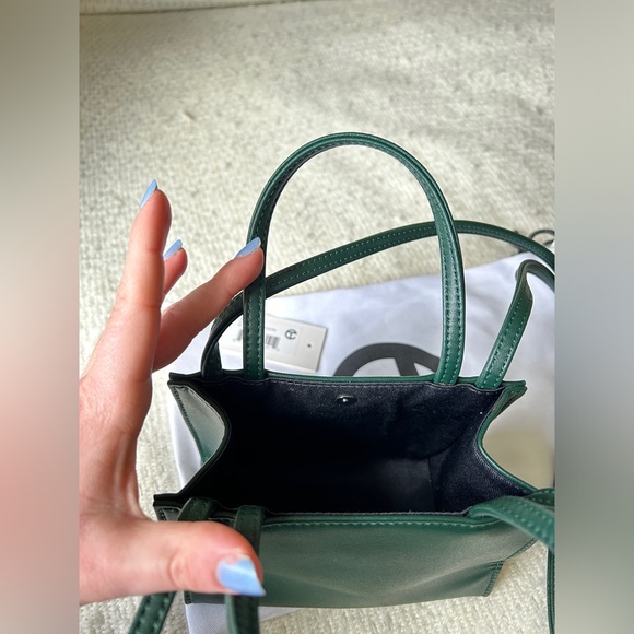 TELFAR Small Dark Olive Shopping Bag - Picture 14 of 17